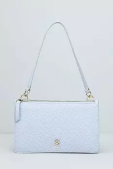 Сумка хобо с монограммой логотипа TH Refined Tommy Hilfiger