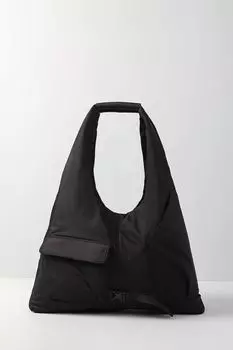 Сумка хобо с накладным карманом Bronx