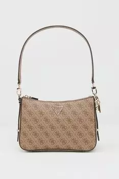 Сумка хобо с принтом из монограмм Eco Erica Guess