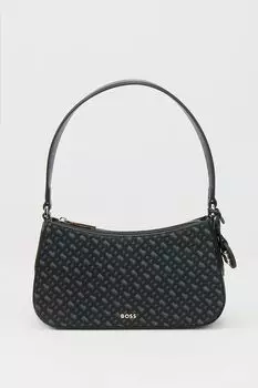 Сумка хобо с принтом из монограмм Liriel BOSS