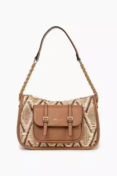 Сумка хобо с принтом MYSA