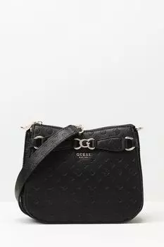 Сумка хобо с тисненым логотипом Arlena Guess