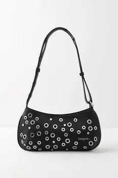 Сумка хобо с заклепками Rebel Desigual
