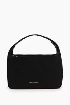 Сумка хобо замшевая Beautiful Birds