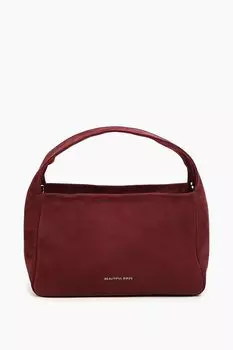 Сумка хобо замшевая Kiwi Beautiful Birds