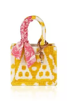 Сумка из шелка с принтом MICHEL KATANA