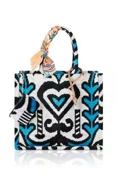 Сумка из шелка с принтом MICHEL KATANA