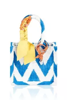 Сумка из шелка с принтом MICHEL KATANA