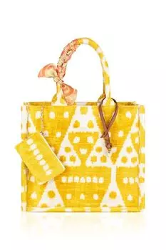 Сумка из шелка с принтом MICHEL KATANA