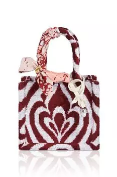 Сумка из шелка с принтом MICHEL KATANA