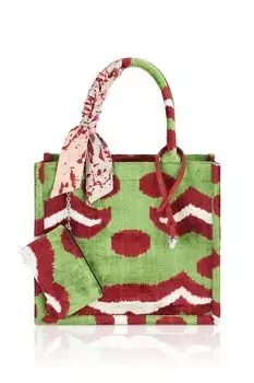 Сумка из шелка с принтом MICHEL KATANA