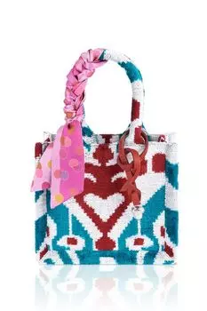 Сумка из шелка с принтом MICHEL KATANA