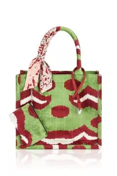 Сумка из шелка с принтом MICHEL KATANA