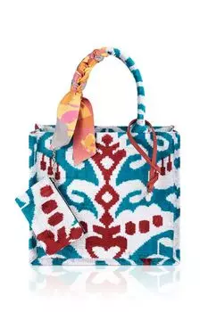 Сумка из шелка с принтом MICHEL KATANA