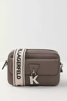 Сумка кросс-боди кожаная Lock Karl Lagerfeld