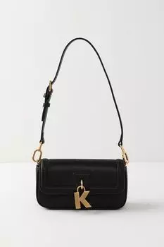 Сумка кросс-боди кожаная Lock Karl Lagerfeld
