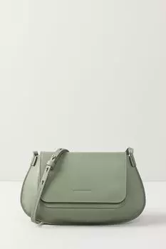 Сумка кросс-боди кожаная Adolfo Dominguez