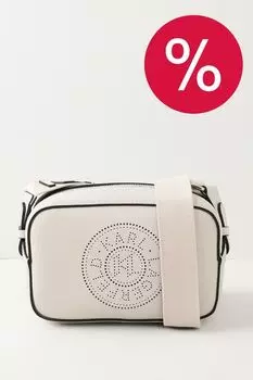 Сумка кросс-боди кожаная Circle Karl Lagerfeld