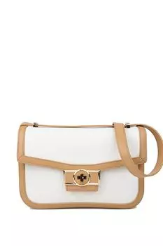 Сумка кросс-боди кожаная FABRETTI