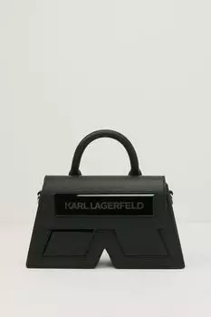 Сумка кросс-боди кожаная Ikon Karl Lagerfeld