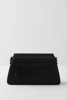 Сумка кросс-боди кожаная Ikon Karl Lagerfeld