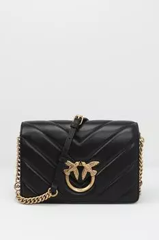 Сумка кросс-боди кожаная Love Click Pinko