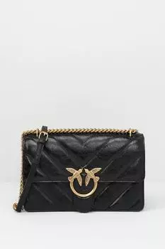 Сумка кросс-боди кожаная Love One Pinko