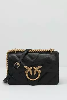 Сумка кросс-боди кожаная Love One Pinko