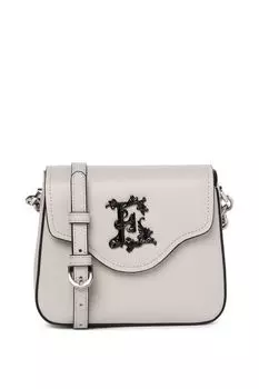 Сумка кросс-боди кожаная с декором ELEGANZZA