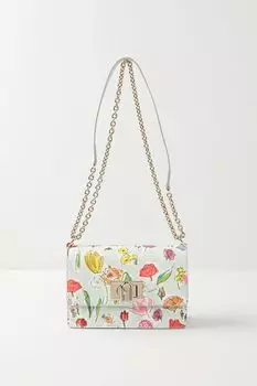 Сумка кросс-боди кожаная с принтом Furla 1927 Furla