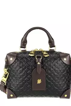 Сумка кросс-боди кожаная с тиснением Tanager Beautiful Birds