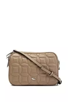 Сумка кросс-боди кожаная стеганая Labbra