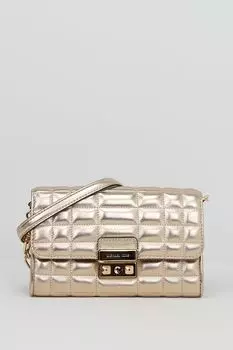 Сумка кросс-боди кожаная стеганая Tribeca Michael Michael Kors