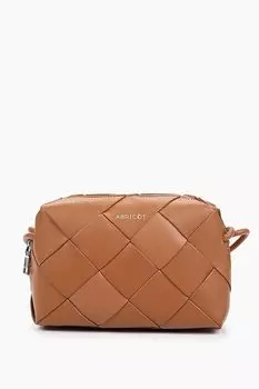 Сумка кросс-боди плетеная Abricot