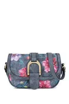 Сумка кросс-боди с принтом FABRETTI