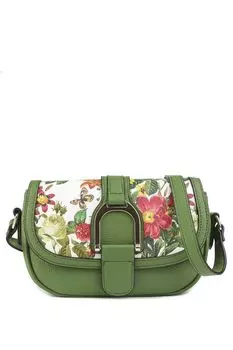 Сумка кросс-боди с принтом FABRETTI