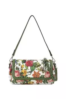 Сумка кросс-боди с принтом FABRETTI