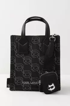 Сумка кросс-боди с принтом Ikon Karl Lagerfeld