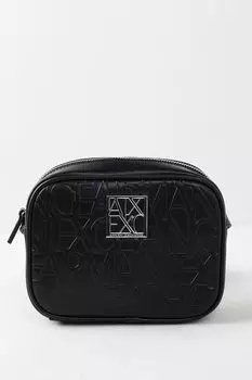 Сумка кросс-боди с тиснением логотипа Exchange Armani