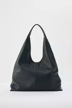 Сумка-мешок кожаная AFINA