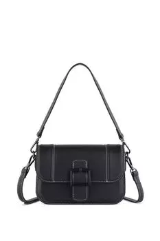 Сумка на плечо с пряжкой Zita Bugatti