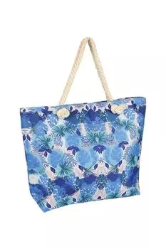 Сумка пляжная с принтом Mellizos