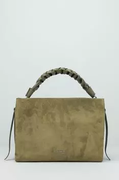 Сумка сэтчел кожаная Boheme Suede Bimaterial Coccinelle