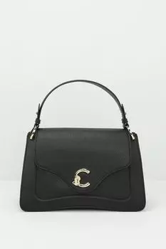 Сумка сэтчел кожаная C-ME Coccinelle