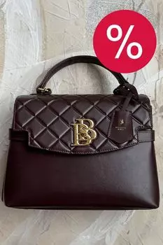 Сумка сэтчел кожаная Coco Beautiful Birds