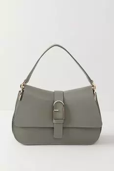 Сумка сэтчел кожаная Flow M Furla