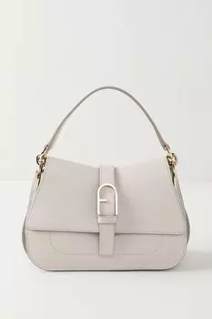 Сумка сэтчел кожаная Flow mini Furla