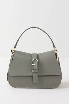 Сумка сэтчел кожаная Flow mini Furla