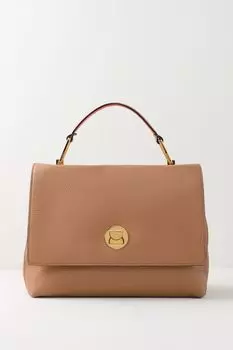 Сумка сэтчел кожаная Liya Coccinelle