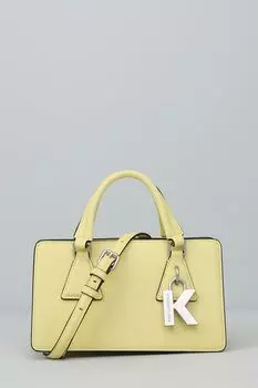 Сумка сэтчел кожаная Lock Karl Lagerfeld